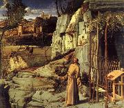 St.Francis in the desert BELLINI, Giovanni